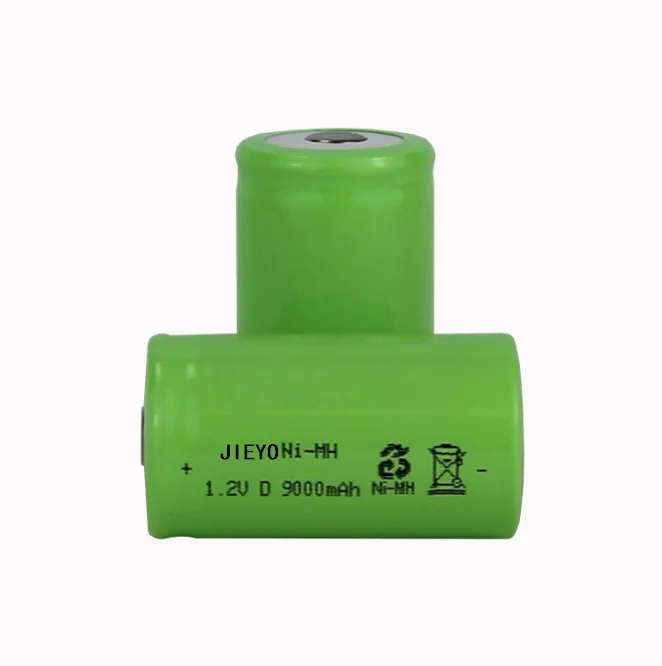 China manufacture 1.2V D8000mAh D9000mAh D10000mAh  NIMH BATTERY CELL