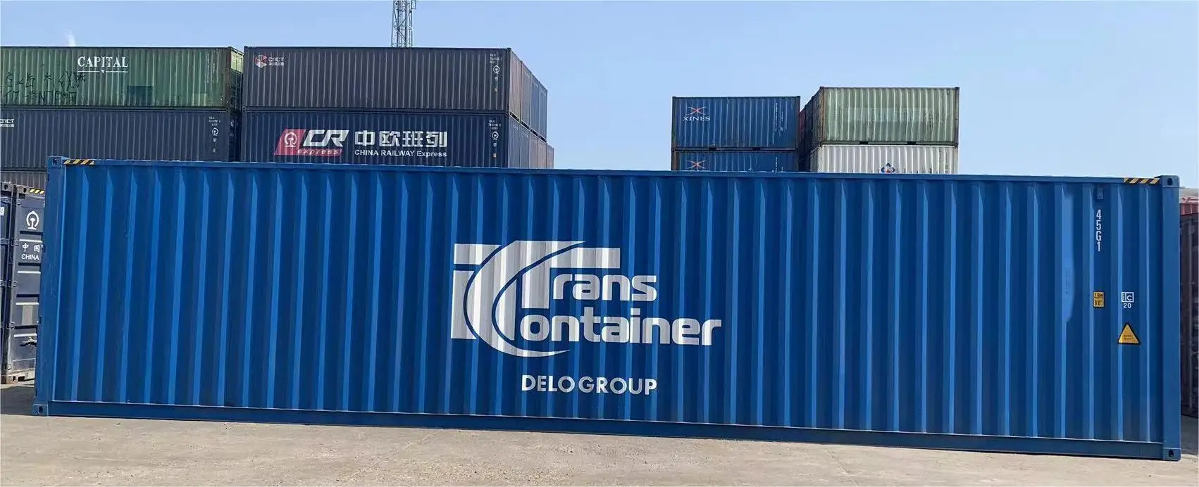 Rallway Transportation Container From Qingdao, Shandong, China To Russia
