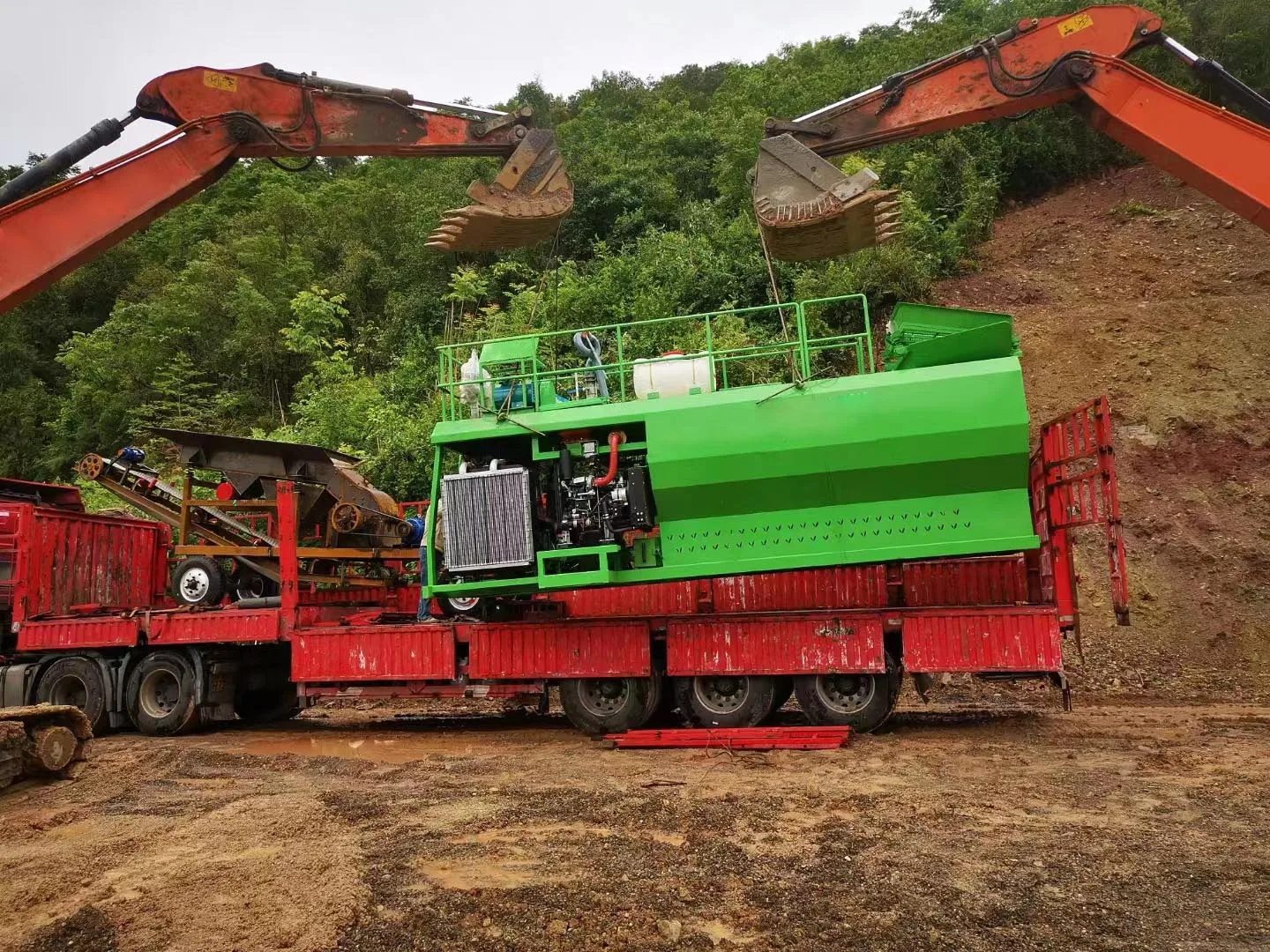 8000L soil seeding spraying slope protection hydroseeder machine price