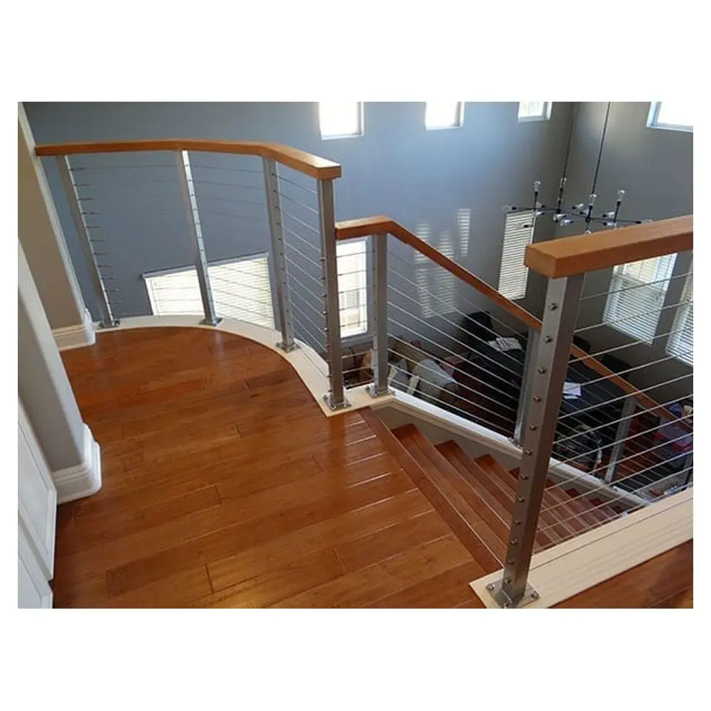 Durable Simple Design Balustrade Stainless Steel Handrail Stair Railing ,Staircase Railing, Cable Railing