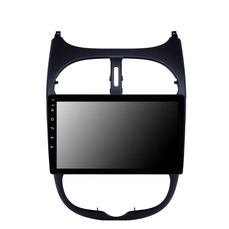 9-дюймовый DVD GPS стерео 2 Din Android 9 1 радио в машине для Peugeot 206 navegacion авто navigare gps с поддержкой Wi-Fi Зеркало