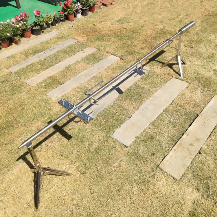 Factory wholesale custom Heavy Universal Hog Lamb Turkey Complete Grill Rotisserie Spit Charcoal Rod Motor Kit