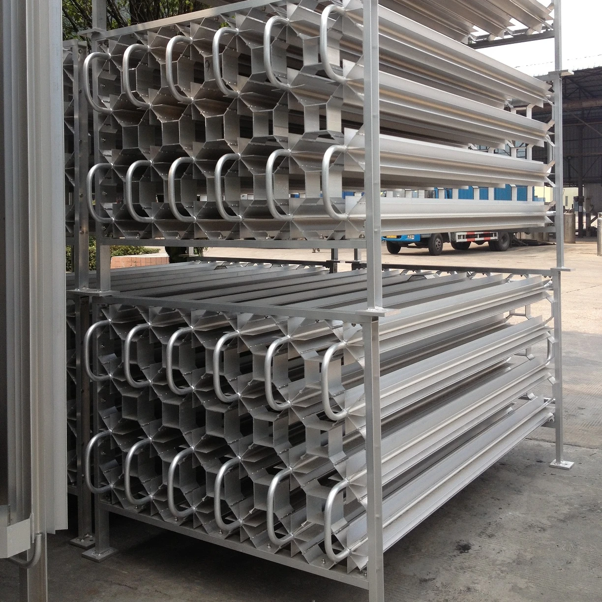 10Nm3/hr ~ 8000 Nm3/hr industrial ambient air heated vaporizers (VAP)