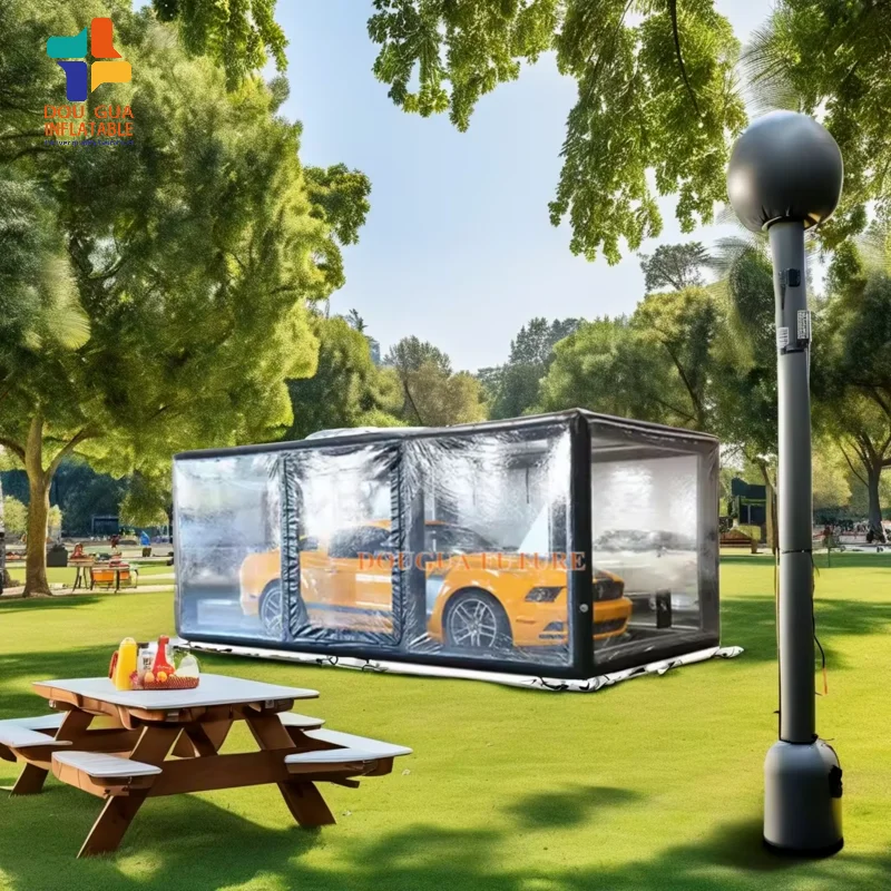 High Quality Cheap Air-Tight Inflatable Carport Garage Tent Outdoor Storage Bubble Capsule for Sale for Advertising