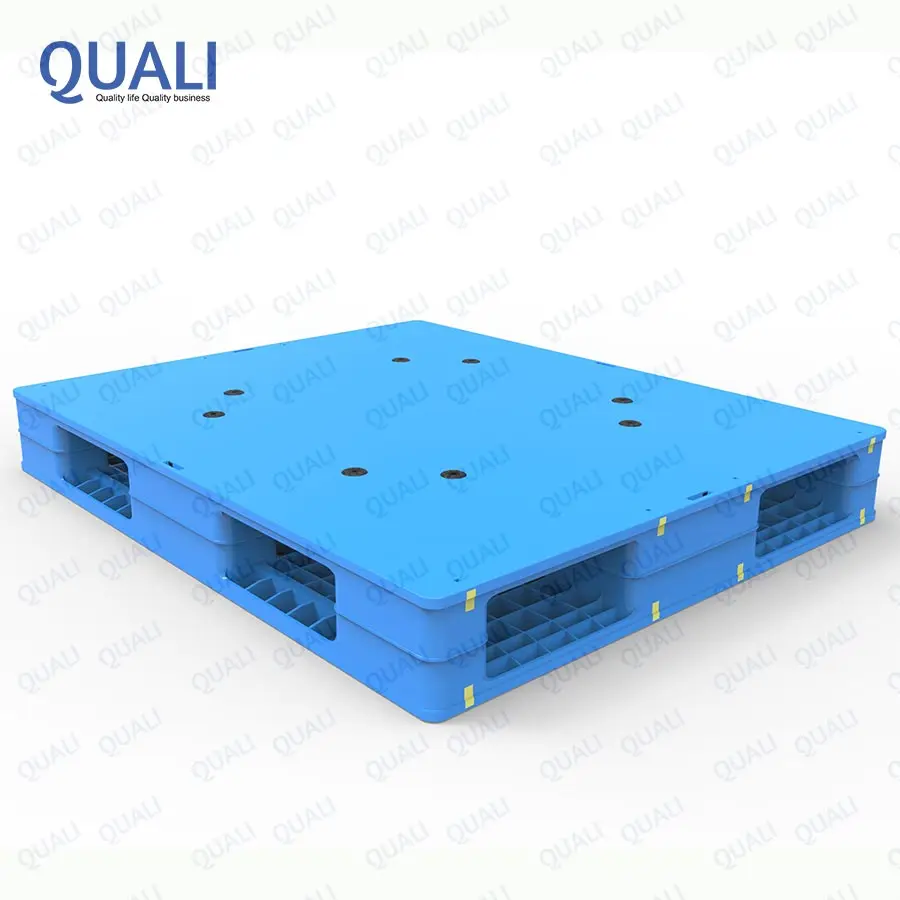 Quali Warehousing Rack-able Plastic Pallets 48*40 Inch Recyclable HDPE Pallet