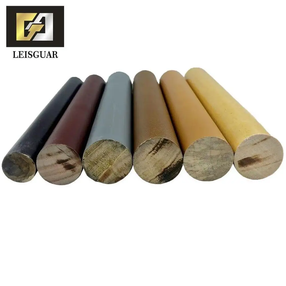 Wholesale  Round Pole Home Decoration Modern Wooden  Curtain Rod