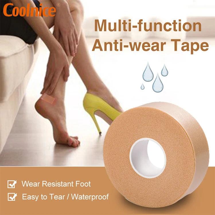 Women Heel Tape High Heel Shoes Back Heel Blister Relieve First Aid Sticker Waterproof Wear-Resistant Patch Foot Pads