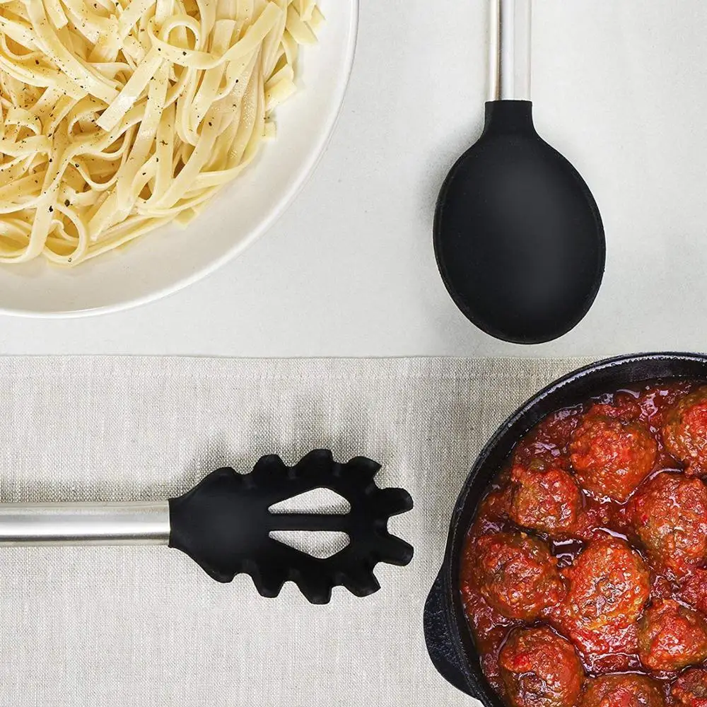 Silicone Kitchen Utensil set -23 Cooking Utensils, Kitchen Gadgets for Nonstick Cookware Set