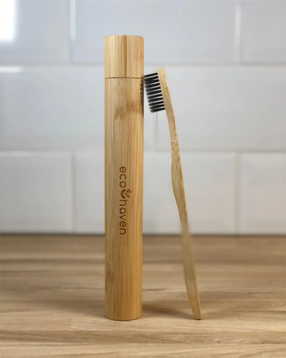 Wholesale Popular BPA free vegan friendly antibacterial100% biodegradable charcoal handle wooden eco-friendly bamboo toothbrush