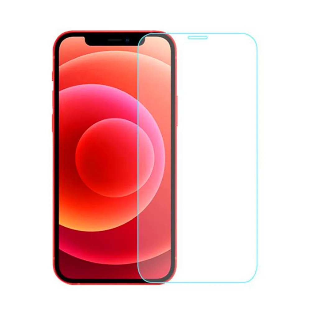  Взрывозащищенное прозрачное закаленное стекло 2.5D Arc 9H для iPhone 12 Mini 11 Pro X/XS XR Max