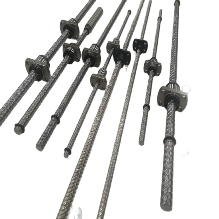 Grinding Ball Screw KSS 0801 The Fine Quality Rolled Grinding Threaded high precision C3 Ct5  Miniature Ball Screw