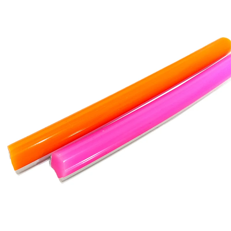 Multicolor diy neon led flex bendable light silicone tube 12v 24v mono color neon strip lights