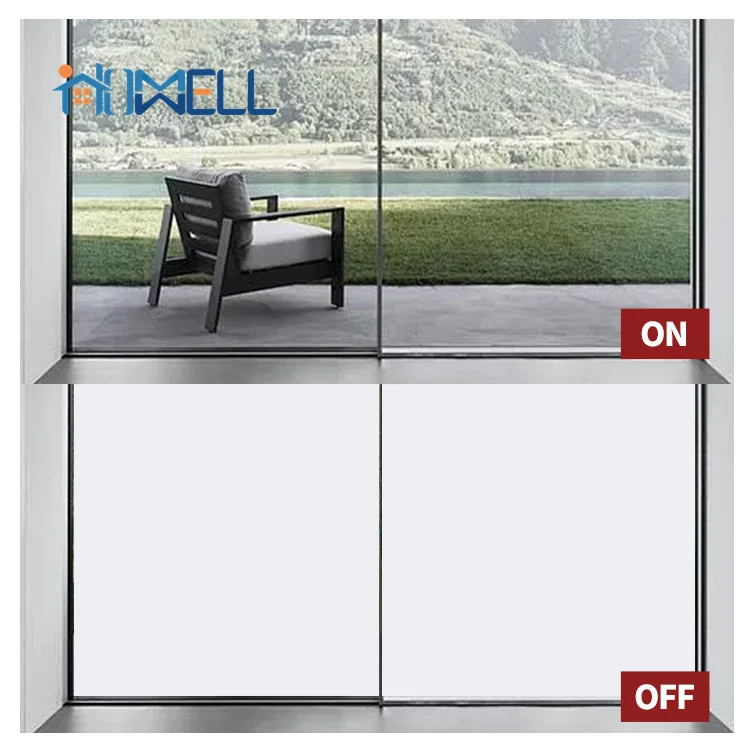 Modern High Transparent Smart Magic PDLC Film Self-Adhesive Rear Glass Hotel Laminate Decorative