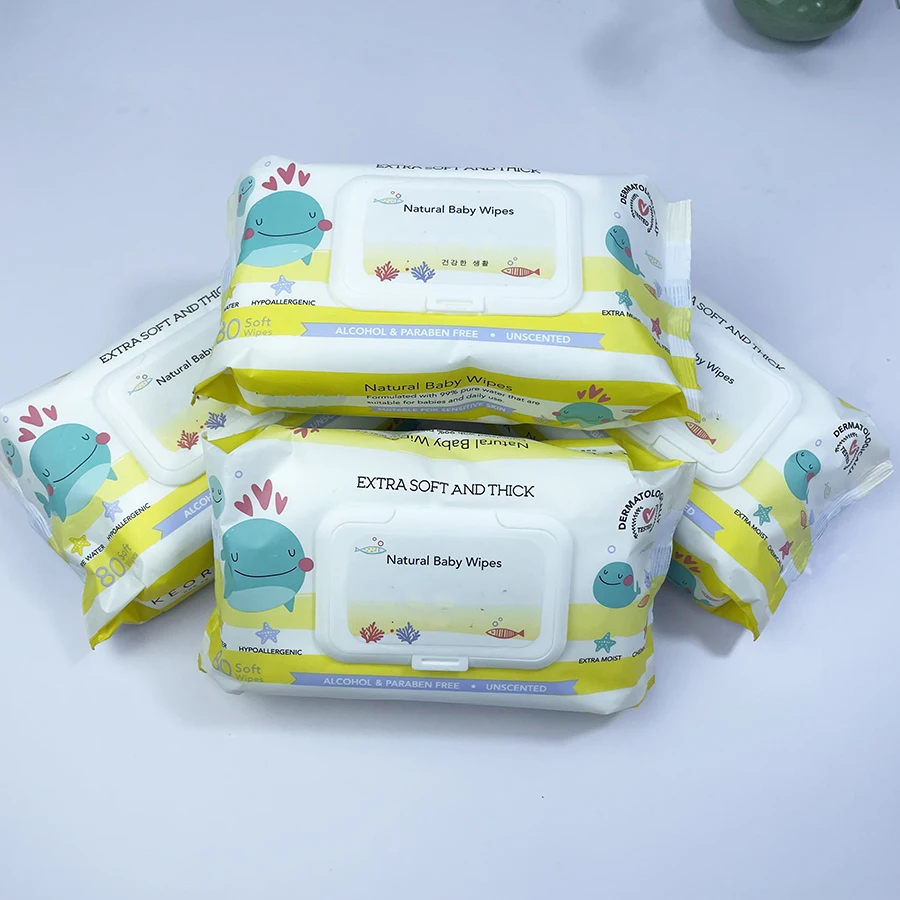 OEM Factory Good Quality Wipes For Baby Wet Disposable Wet Wipes Non Woven Fabric Wholesale Baby Wipes