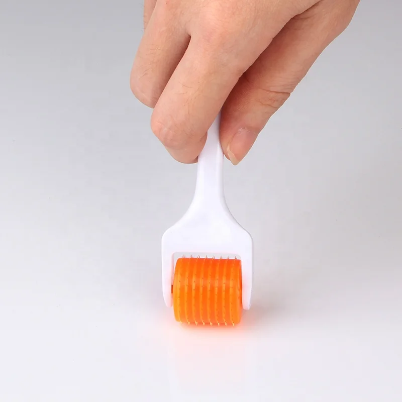 Dermaroller 192 Stainless Steel Micro Needle Derma Roller For Hair Beard Regrowth Scars Stretch Marks Wrinkle Removal Skin Care