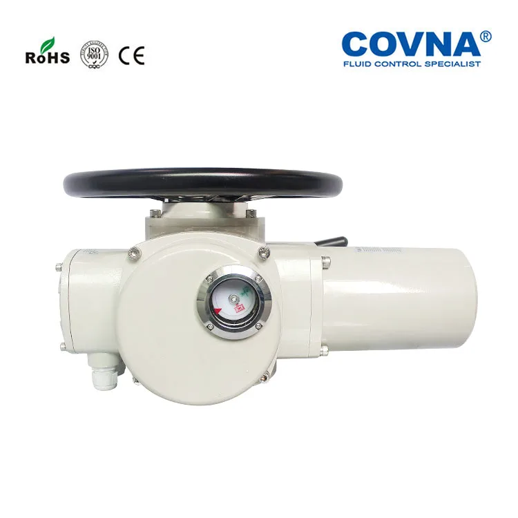 Привод моторизованного клапана AC380V, интеллектуальный 4-20ma 450N, многооборотный Электрический привод