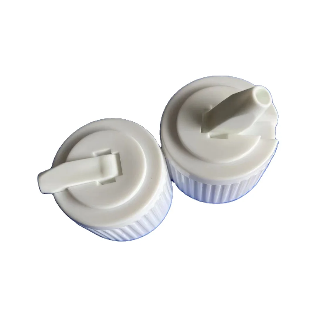 28mm Turret Hat Battery Plastic Shampoo Bottle Cover White Color 3 Days Delivery time
