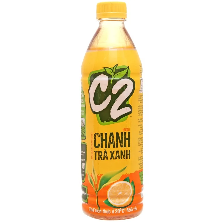 C2 GREEN TEA LEMON FLAVOR 455ML