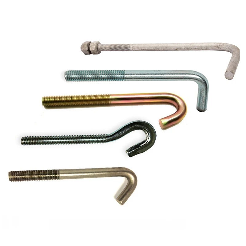 Convenient and practical Astm F1554 Gr,36 55 105 Fixing Pipe Foundation Plate Head Bolt