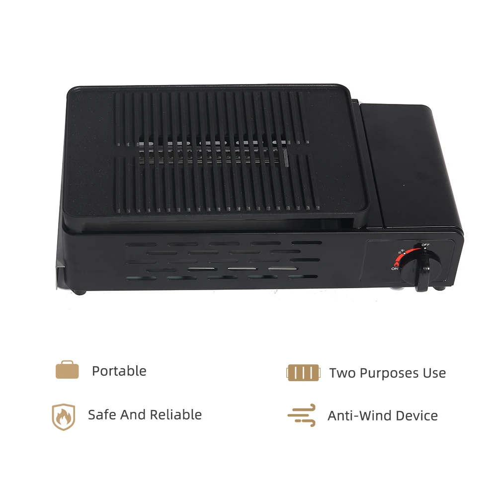 Wholesale garden outdoor portable stainless steel bbq camping butane grill