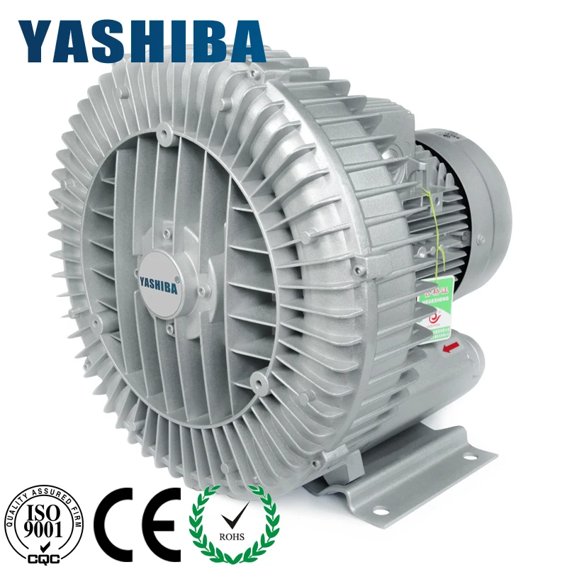 Воздуходувка YASHIBA промышленный вентилятор для аквакультуры 4HP 3KW380v с боковым