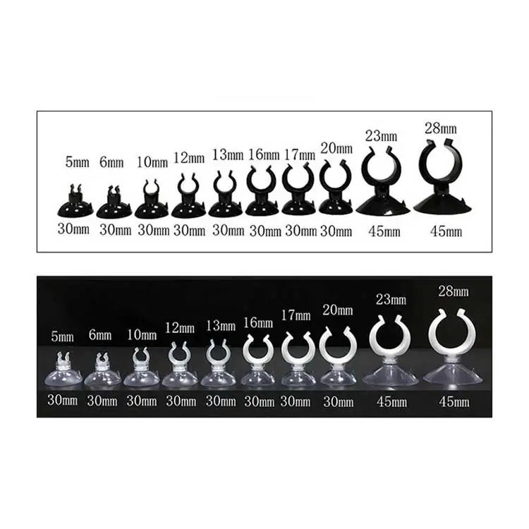 Factory Direct Sale Strong Adsorption Plastic Suction Cup  Aquarium Sucker