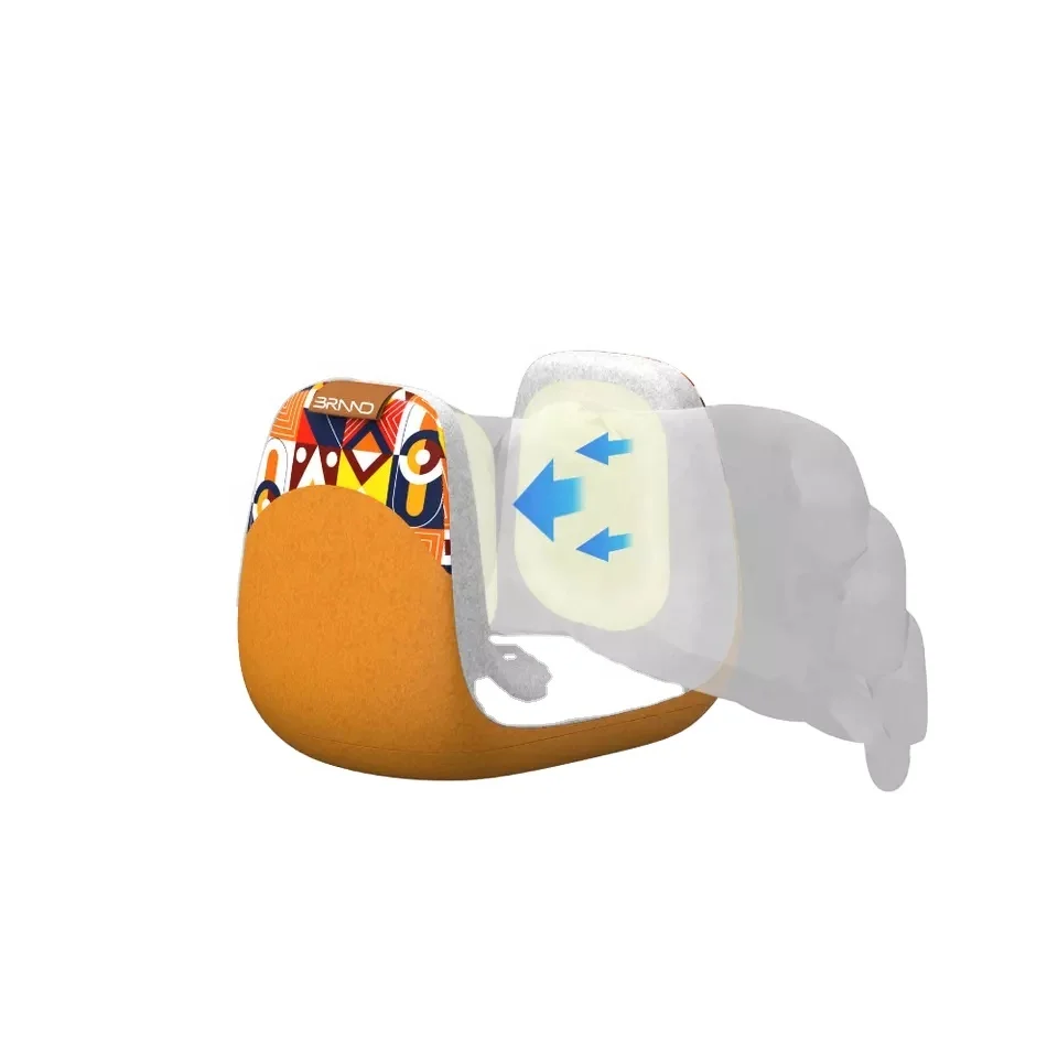 Cordless shiatsu electric air compression mini hand massager massage machine with heat function health