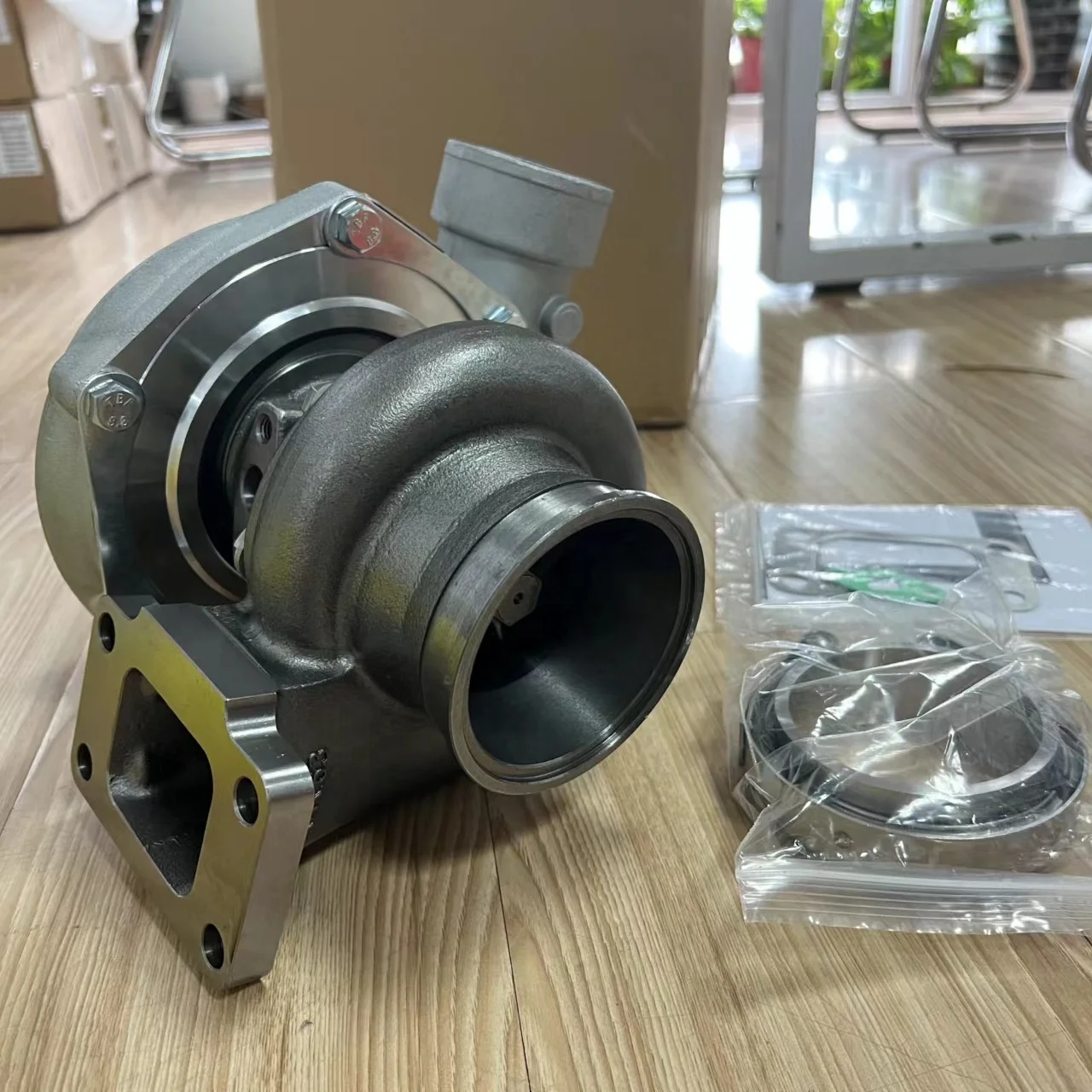 Гоночный Турбокомпрессор GT3582RGEN2 GTX3582R Ar.63 T3 V ленточный шарикоподшипник турбокомпрессор
