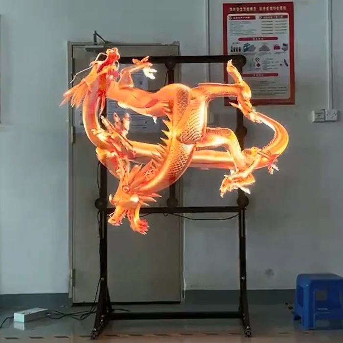 High Technical Definition Easy Management Supper Effective 3D Hologram Fan Advertising Player