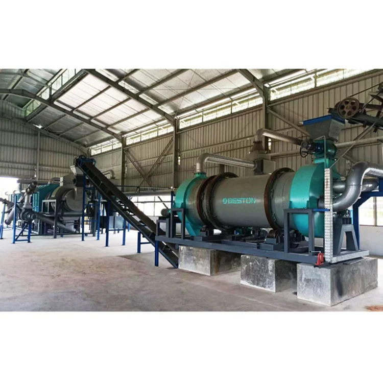 Beston Group Smokeless Biomass Charcoal Pyrolysis Carbonization Furnace Sawdust Charcoal Making Machine