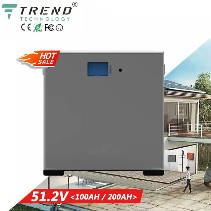 TREND 20Kwh Lithium Powerwall Diy Stacked Home Batteries Gsl 3.5Kw Off Grid Solar Power System