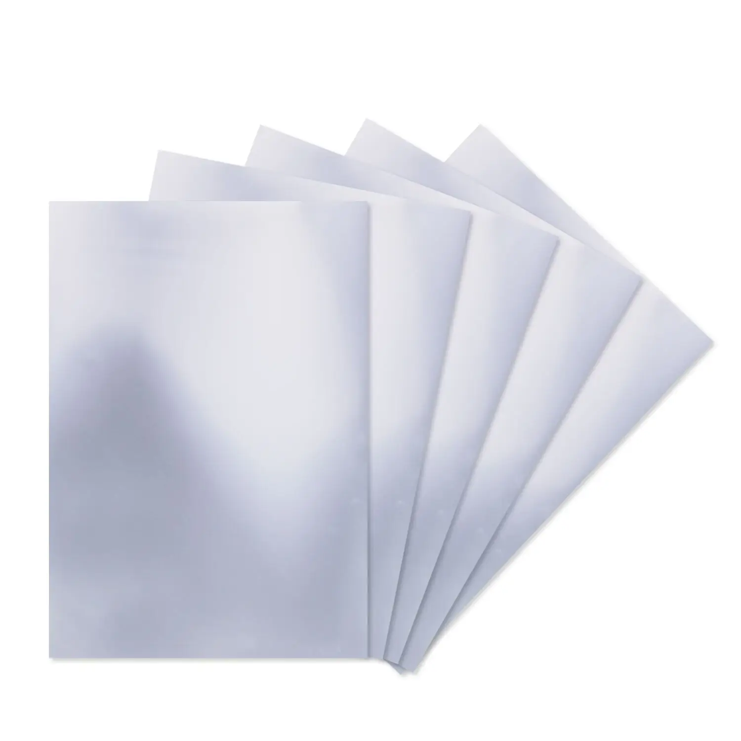 Waterproof Laser Semi-transparent Self Adhesive PET Film label for Laser Printer A4 A3