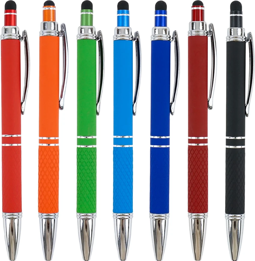 Personalized Ballpoint Pen Metal Aluminum Ballpoint Pens Custom With Logo For Office And School