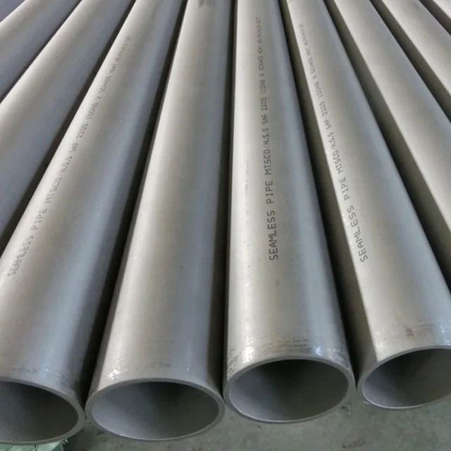 ISO 9001 PED трубы из нержавеющей стали производство, S32205, S31803, S32304, S32750 дуплексные трубы с фиксированной длиной