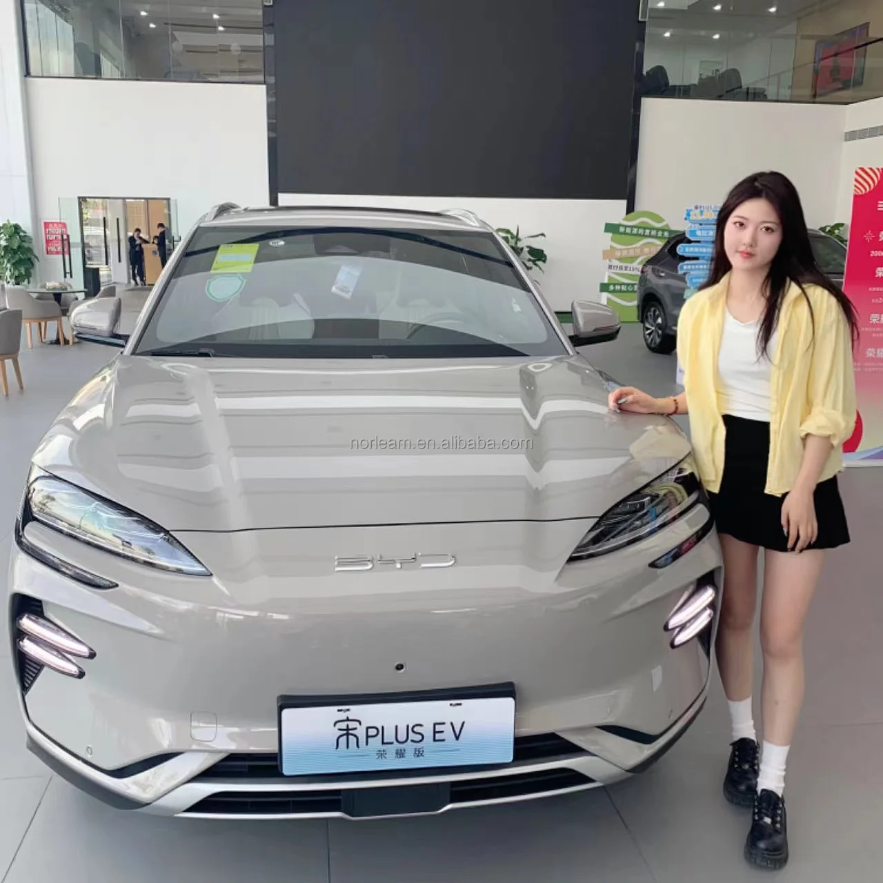 BYD song plus 2024 BYD Song PLUS EV Prime Edition 5 Doors 5 Seats SUV Pure Electric  made in china electric new car deposit