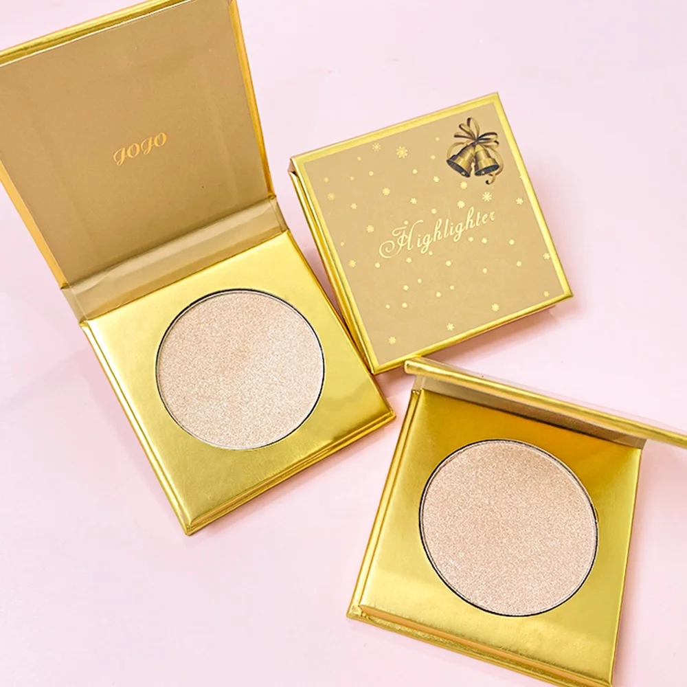 Vegan highlighter private label makeup shimmer soft highlights mini highlights
