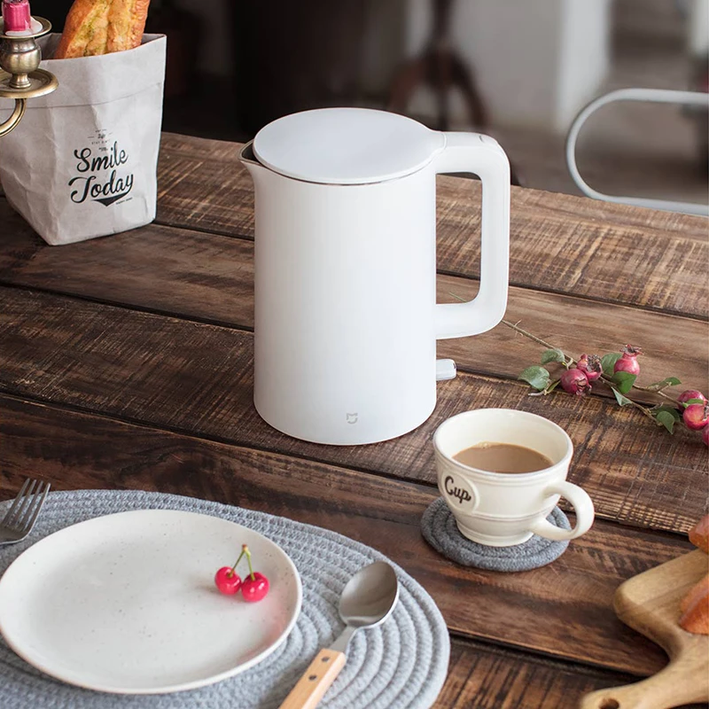 
Xiaomi Youpin Electric Kettle Fast Boiling Stainless Teapot Samovar Kitchen Water Kettle Mi home 1.5L Insulation 