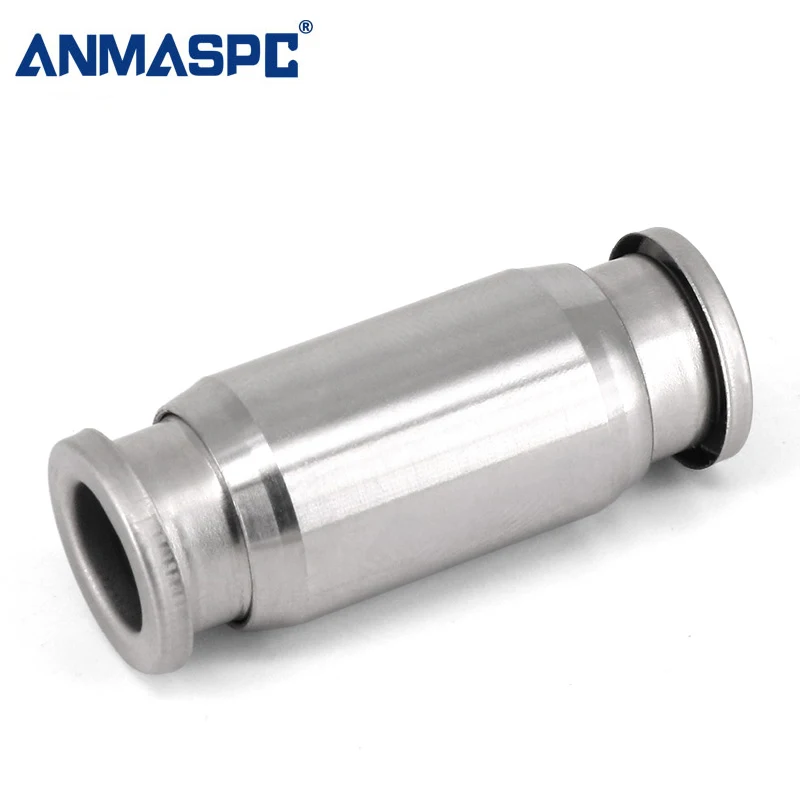 PM/PU/PV/PE/PY Quick Connect SMC Type Pneumatic Straight/Elbow Fittings Stainless Steel Push in Pipe Fitting