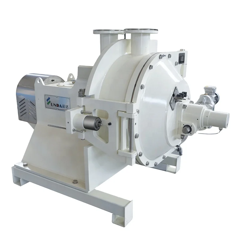 Paper industry pulping line refiner equipment double disc refiner