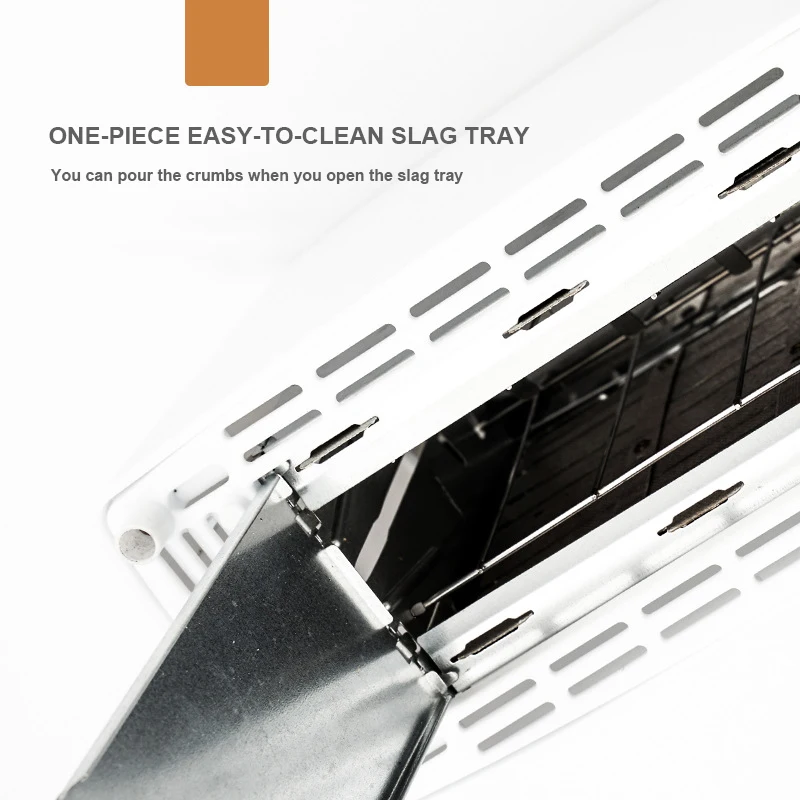 Оптовая Продажа Портативный тостер 6-ступенчатая Регулируемая Автоматическое отключение питания машина для завтрака