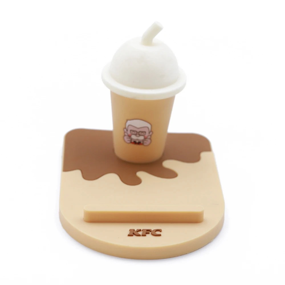 Высокое качество силиконовый держатель сотового телефона мобильного Настольный ПВХ Мобильный телефон подставка прочный водонепроницаемый материал