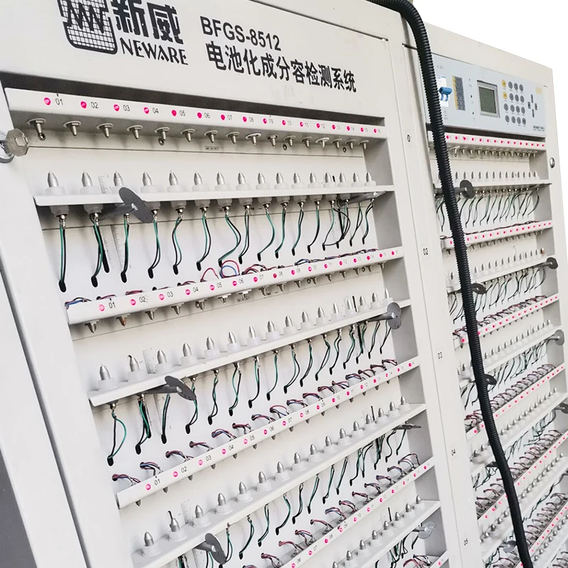 Original NEWARE BFGS-8512 Grading Equipment 512 Cell Channel Li-ion Battery Capacity Charge and Discharge Tester