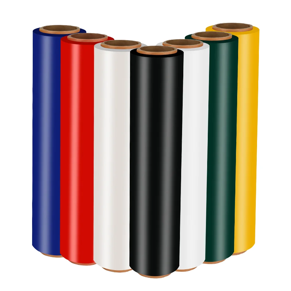 Soft PE or LLDPE Hand Warp Pallet Packing Roll Moisture Proof Stretch Wrap Film for Packaging  Industries