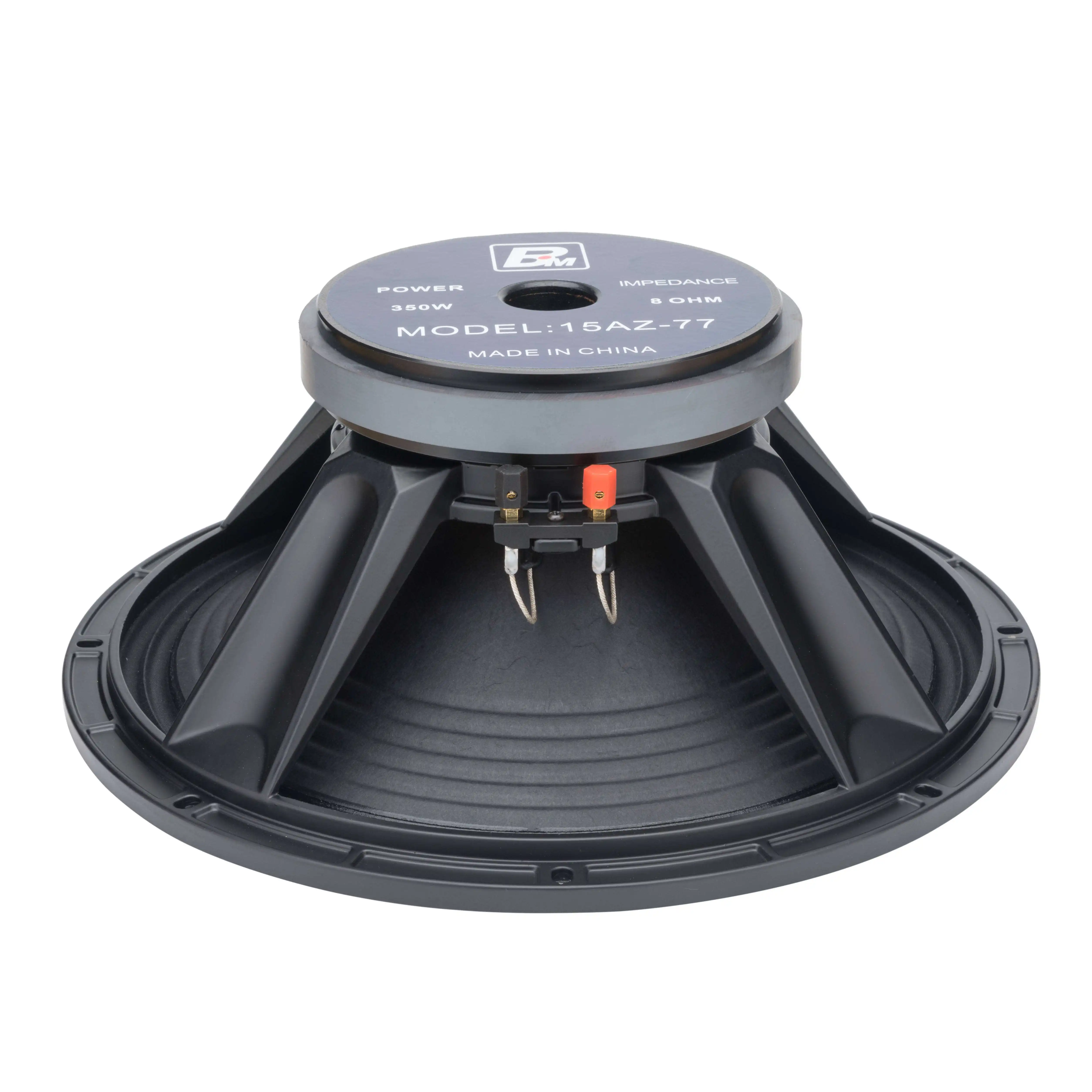 15 inch 300-600 watt speaker unit  3 inch voice coil woofer suitable for stage speaker subwoofer