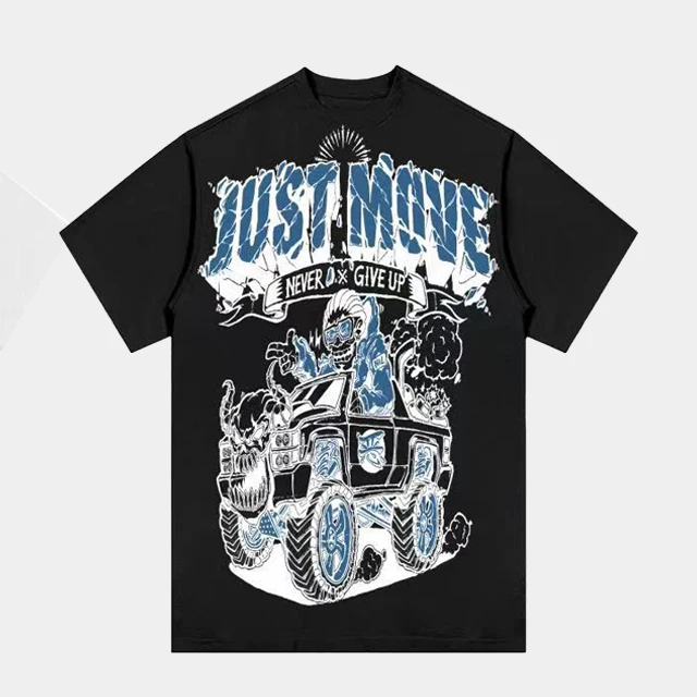 All over Print Vintage T Shirt 100% Cotton Clothing Printed Tee T Shirt Designer Graphic Heavyweight Oversized Custom Shirts