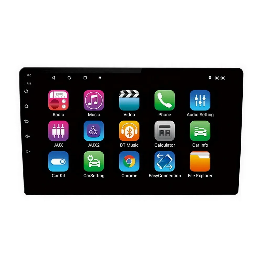 Touch screen with car player GPS Car Reverse Camera with IPS car usb player Android auto player