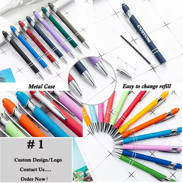 Personalized With Logo Print Ball Point Pen