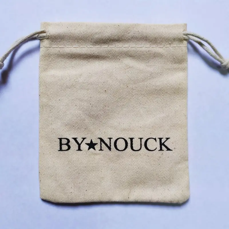 Direct Manufacturer cotton jewelry pouch cotton gift pouch cotton drawstring pouch bag custom logo for jewelry Iphone 5