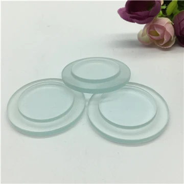 Glass factory customized Flood light replacement tempered step glass for lighting cover