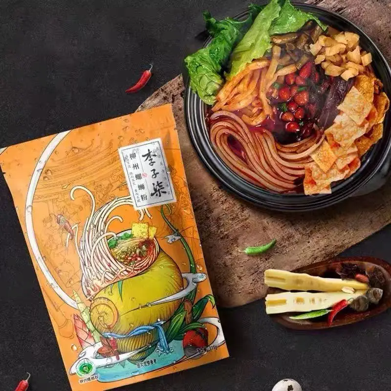 Оптовая продажа, китайская известная рисовая лапша, рисовая вермишель, лапша liziqi Luosifen, мгновенная вермишель Luosi